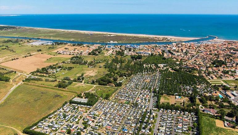 Mobil Home Les Sables Du Midi 4 Etoiles Valras-Plage Luaran gambar